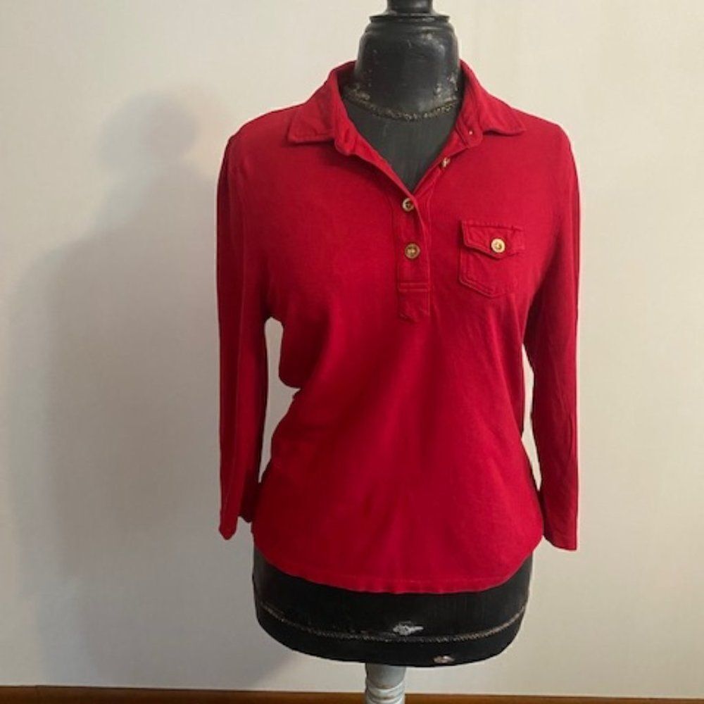Talbots Red sweater, size M